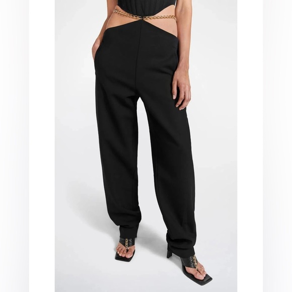 Dion Lee Pants - Dion Lee Chain Suspend Pants